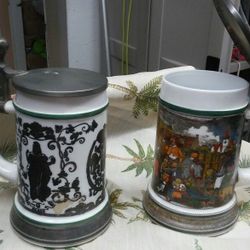 Bierseidel Stein mugs