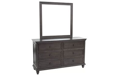 Dark Gray Dresser (Mirror - $75.00)