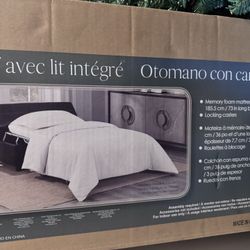 Brand New Sleeper Ottoman – Turns Into a Bed!