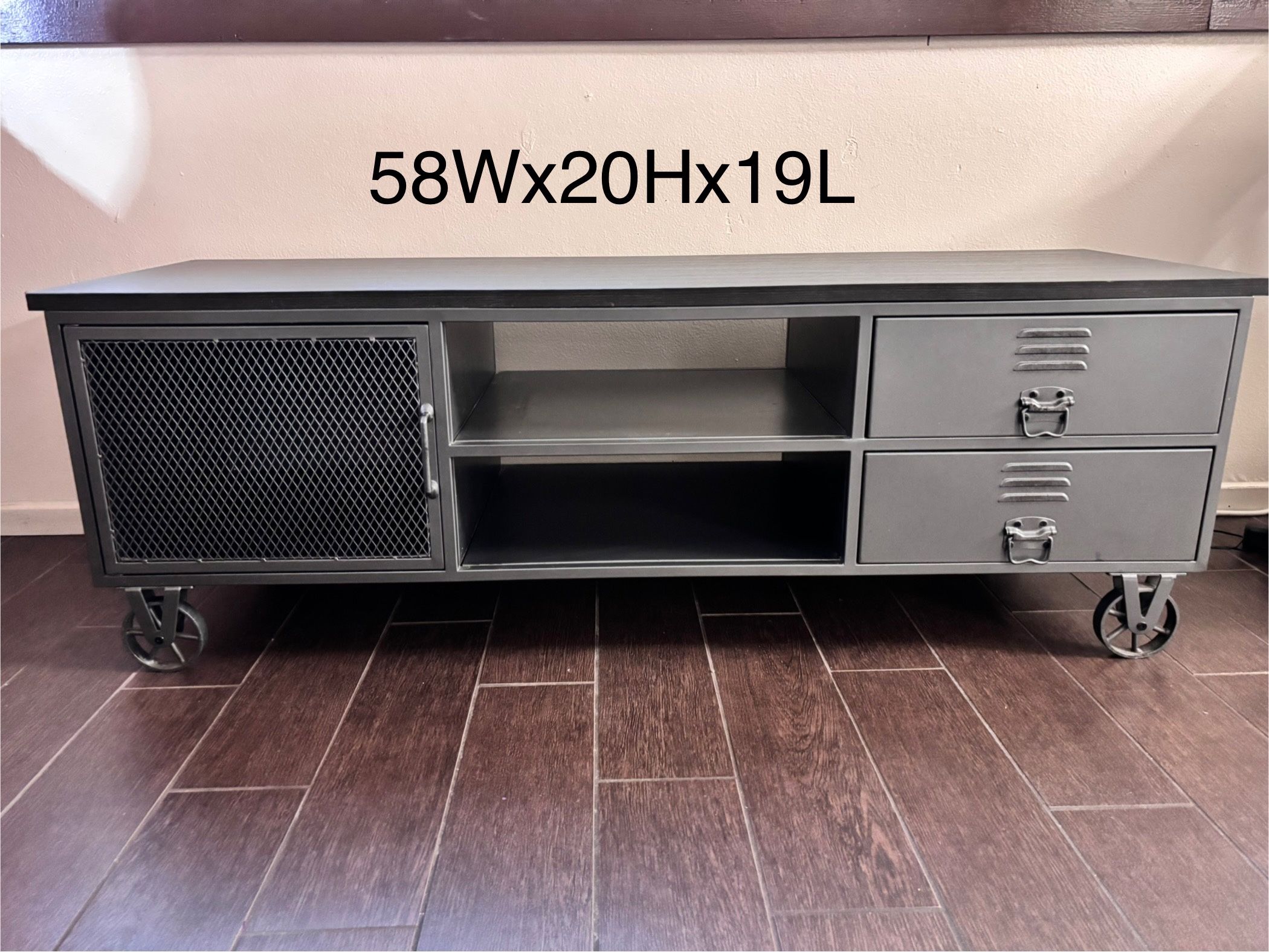 Metal Modern TV Stand