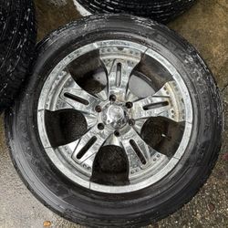 6 Lug Pacer Wheel 20in 10.5