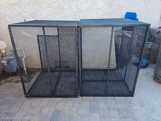 Heavy Duty Metal Cages (2 total)