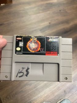 NBA Jam Tournament Edition SNES Cartridge