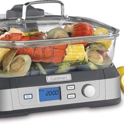 MOVING SALE: Cuisinart Digital Glass Steamer (5L) - MUST GO SUN 12/14