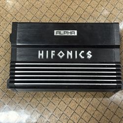 Hifonics Amplifier 