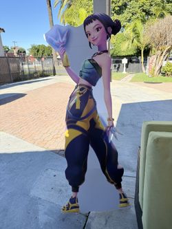 Zoey K-pop Demon Hunters Cardboard Standup 