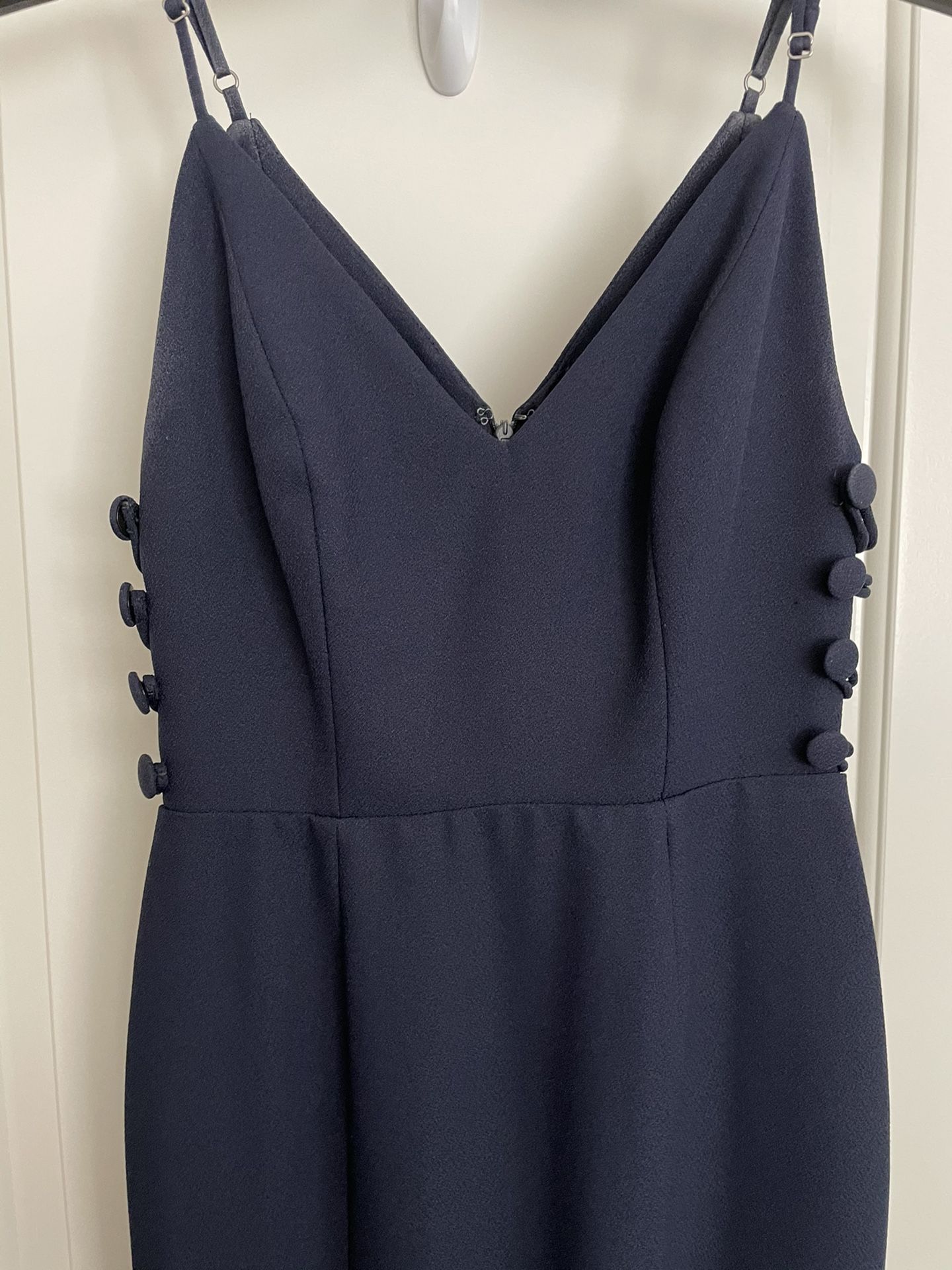 Navy Blue Long Dress