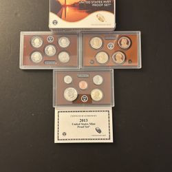 Coins – 2013S Brilliant Uncirculated Proof Set in Original Mint Packaging – Total 14 Coins $34