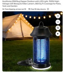 Brand new bug zapper