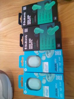 Jlab And Skull Candy Wireless Earbuds