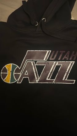 Black Utah Jazz Hoodie