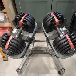 Bow flex dumbbells