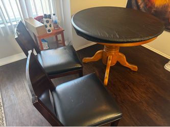 Table and chairs