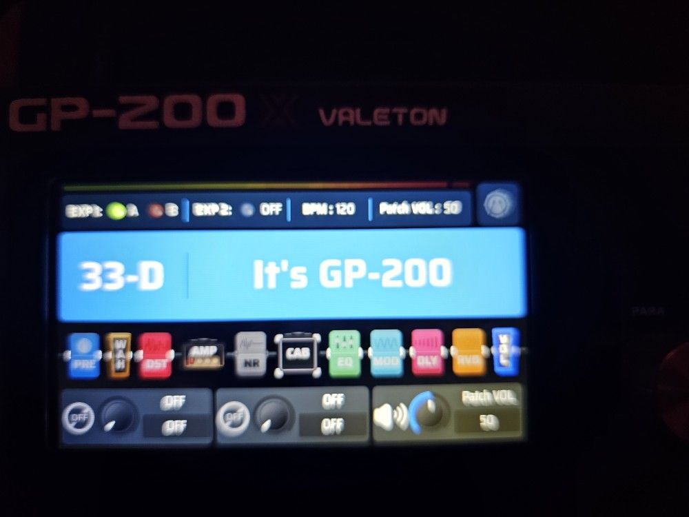 Valeton Gp 200 X 