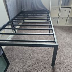 Twin Bed Frames Metal Black