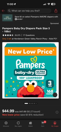 Pampers SIZE 3