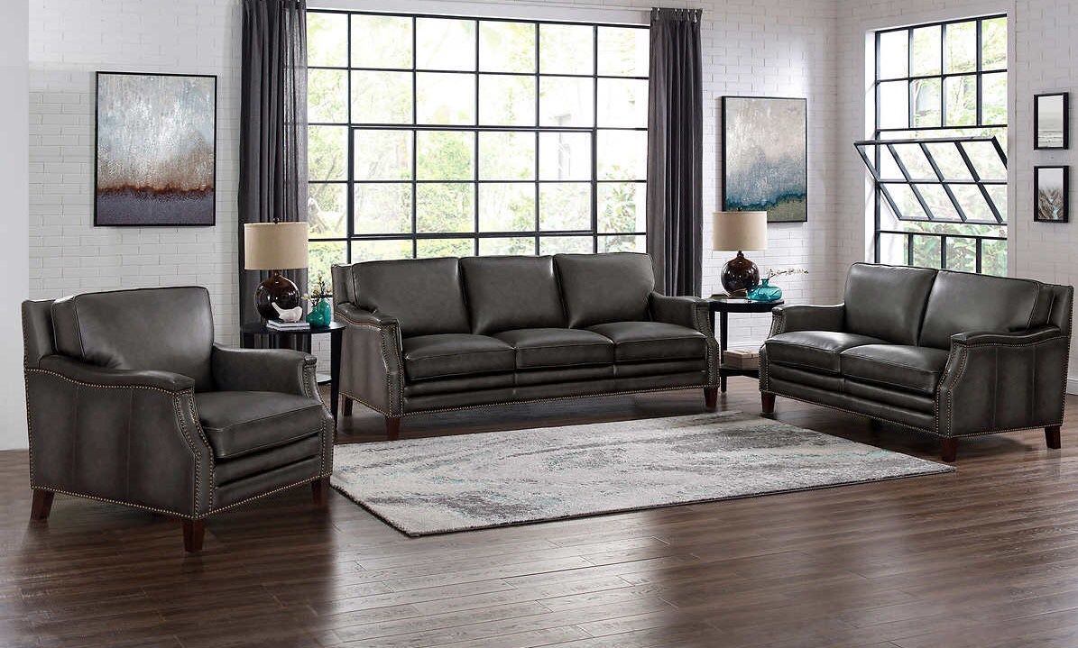 Edgewood 3-piece Top Grain Leather Set- Normally $3,999.99 plus tax