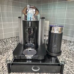 Nespresso- Vertuo by Breville with Aeroccino3 chrome