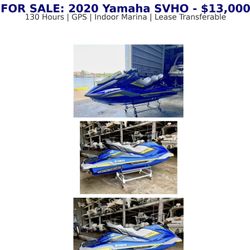 2020 Yamaha SVHO 