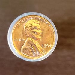 1964 Uncirculated Cent Roll
