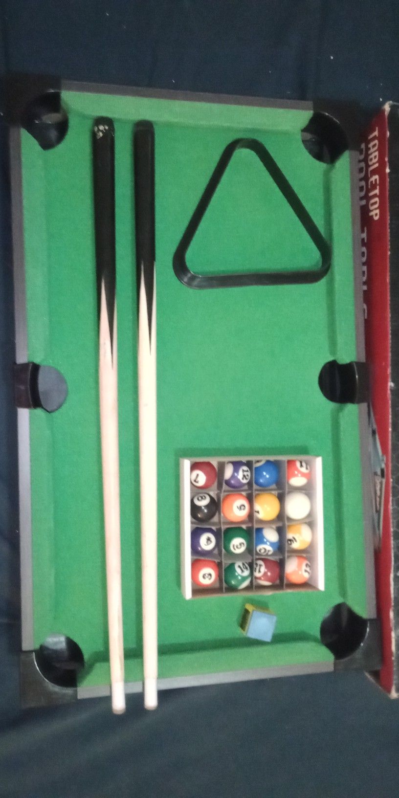 Mini Pool Table Top Game