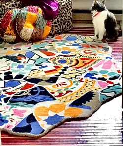 A Colorful IKEA Artisan Rug