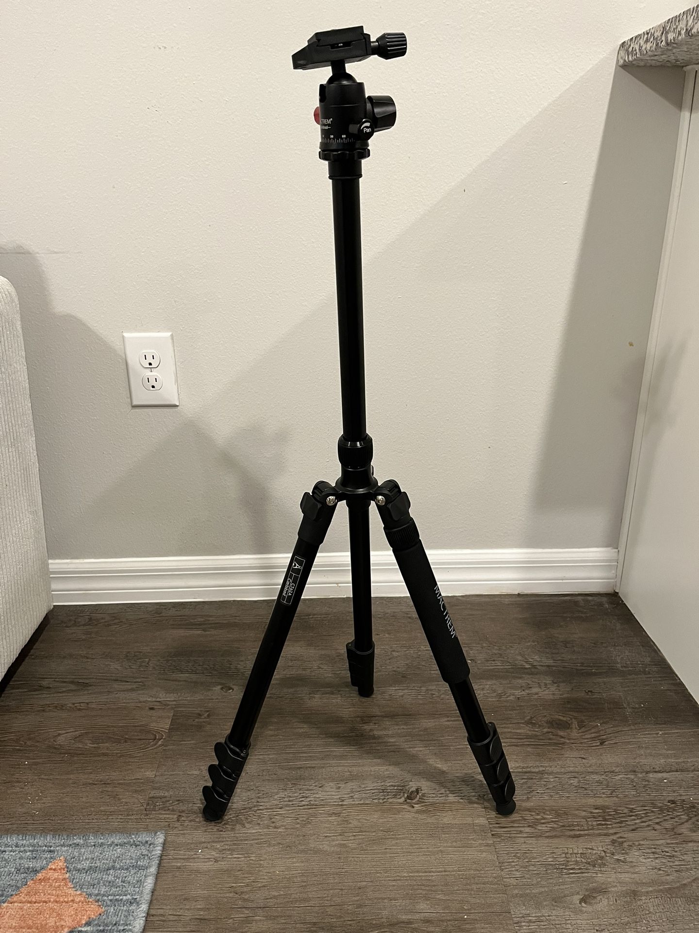 MACTREM Professional Camera Tripod with Phone Mount