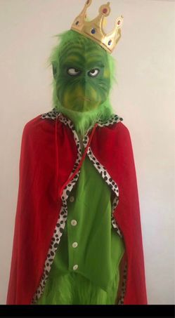 The Grinch Costume  L/ XL One size Fits all