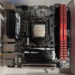 i5 8600K 3.6GHz | Gigabyte Z370N WIFI Mini ITX | Corsair Vengeance LPX 16 GB