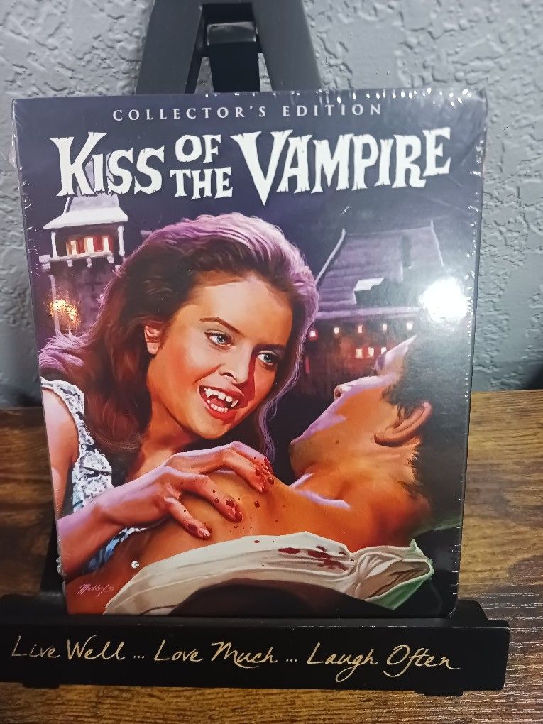 New The Kiss of the Vampire 1963 (Collector's Edition (Blu-ray, 2020) ■Rare