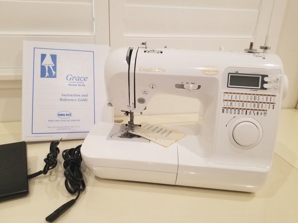 Babylock Grace/Creative Pro Sewing Machine for Sale in Penngrove, CA OfferUp