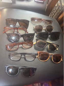 Assorted sunglasses