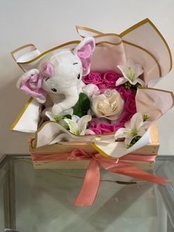 Decorated Box With Light