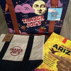 Trader Joe’s Collapsible Grocery Bag, Mini Canvas Tote Bag- $50 (Gilbert)