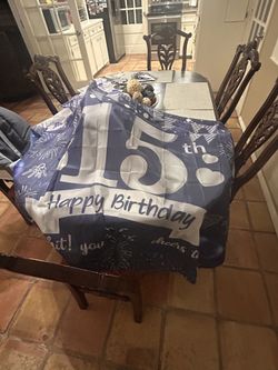15th Birthday Decoration