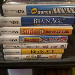 Ds Games Cases And Manuals Only