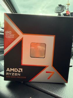 Ryzen 7 9800 下3D socket AM5 8core 16 Thread processor