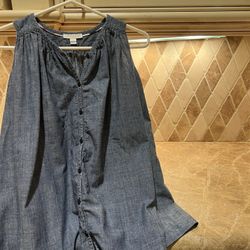 Burberry Denim Dress Size 8Y