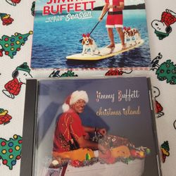Jimmy Buffett Christmas CDs Both