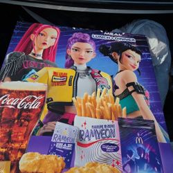 Limited Edition Saja Boys Ans The Huntrix 5 Feet Tall McDonald’s Pop