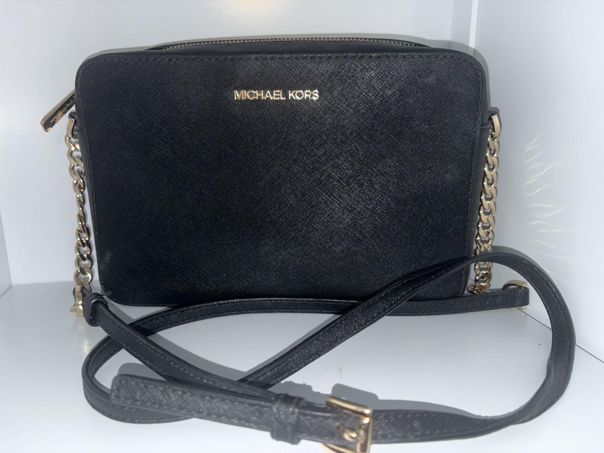 Michael Kors Purse Crossbody Black