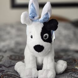 Mervyn's Sprockets Dog Plush With Bunny Ears Stuffed Animal Toy