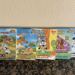 (8) Vintage Disney Children’s Books