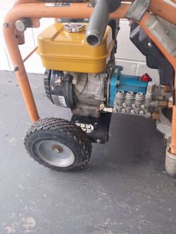 3000 psi ridgid , 2.6 GPM pressure washer