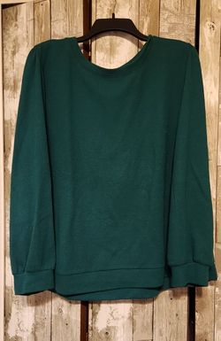 Liz Claireborne Hunter Green Sweater