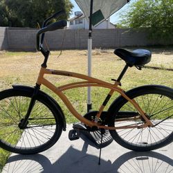 Mens Beach Cruiser Bike (26’)