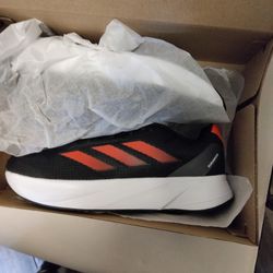 NEW 11.5 black and solar red Adidas Duramo SL 