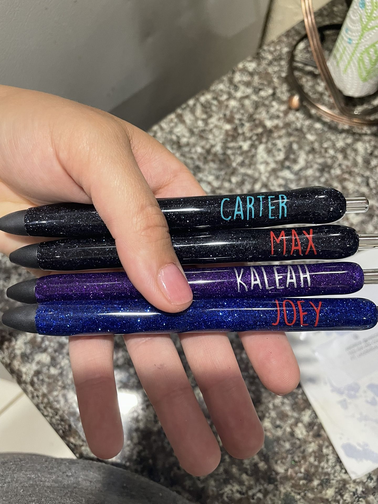 Custom Epoxy Pens