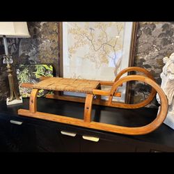 Antique/Vintage Wood Toboggan