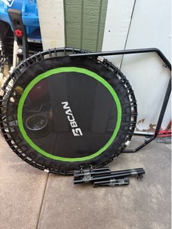 Exercise trampoline for sale, used but almost new. 20$